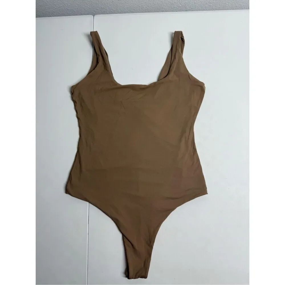 Pumiey Original Contour Esteem Bodysuit Size S Brown See Description